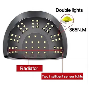 Sèche-ongles portable Huyo, lampe UV LED 256W, matériau ABS professionnel pour vernis gel, séchage rapide, utilisation en salon et à domicile - Product Image 5
