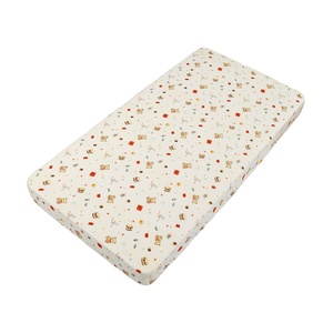 <span class=keywords><strong>Drap</strong></span>-housse personnalisable en gaze de coton pur de qualité maternelle et infantile pour <span class=keywords><strong>berceau</strong></span>, imprimé numériquement, toutes saisons, pour nouveau-né - Product Image 5