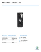 Controlador de Programación PLC Inteligente PROFIBUS DP S-I-E 6ES7 153-1AA03-0XB0 Usado para Automatización Industrial
