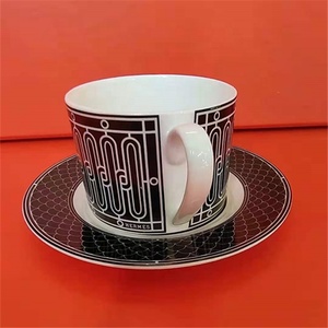 High Quality Bone China Tea <b>Set</b> 4pcs Wholesale <b>Ceramic</b> Cup Dishes Plates <b>Sets</b> - Product Image 6