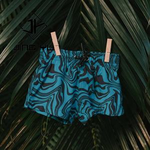 Trajes de Baño para Niños con Cordón Hawaiano Estampado en Oferta, Traje de Baño para Niños de Poliéster Reciclado OEM - Product Image 3