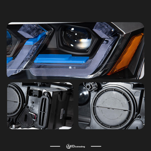 Фары для BMW X3, светодиодные, с линзой-проектором, 2010-2013, F25, фары головного света, сигнальные фонари, дневные ходовые огни, автомобильные аксессуары - Product Image 2