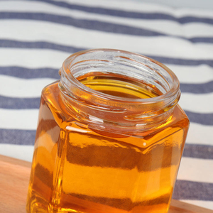 Wholesale Custom 280ml 500ml 730ml <b>clear</b> Glass Food <b>Container</b> With Metal Jam Round Food Grade Glass Jar - Product Image 5