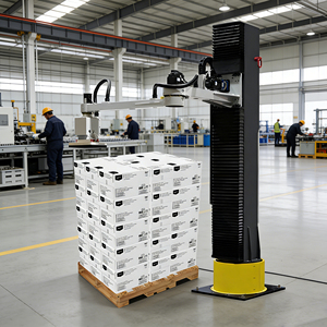 Apilador Robótico Automático, Máquina Apiladora de Cajas de Cartón para Bolsas de Alimentos, Botellas, Papel, Materiales Plásticos, Latas, Cajas, Rodamientos - Product Image 1