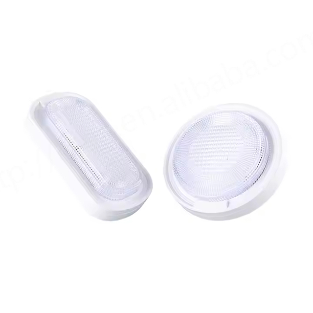 24W Led Moisture-proof IP65 Waterproof Surface Mounted Outdoor Garden Luxury Oval Wall Lamp with Modern Style Dimmable