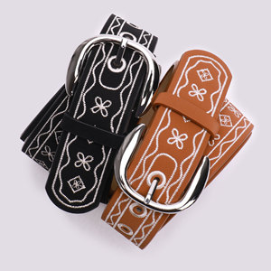 <span class=keywords><strong>Cintura</strong></span> Vintage in Pelle PU Ricamata, Nuova <span class=keywords><strong>Cintura</strong></span> Retrò Boho Etnica Floreale, Elegante <span class=keywords><strong>Cintura</strong></span> Western da Cowgirl per Abiti e Jeans da <span class=keywords><strong>Donna</strong></span> - Product Image 4