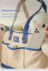 Bolso de Transporte Elegante para Mascotas, Tipo Bandolera, para Gatos y Perros - Product Image 2
