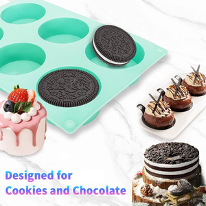 แม่พิม<span class=keywords><strong>พ</strong></span>์ซิลิโคนทรงกระบอกแบบไม่ติดกระทะ สำหรับทำ<span class=keywords><strong>คั</strong></span><span class=keywords><strong>พ</strong></span><span class=keywords><strong>เค้ก</strong></span> สบู่ <span class=keywords><strong>โอ</strong></span>รี<span class=keywords><strong>โอ</strong></span> คุกกี้ ช็อกโกแลต - Product Image 6