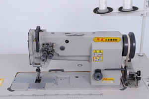 HUAMEI 842 Industrial Double Needle Flat Bed Lock Stitch <b>Sewing</b> <b>Machine</b> Engine High-Speed Walking Foot <b>Leather</b> New High-Accuracy - Product Image 4