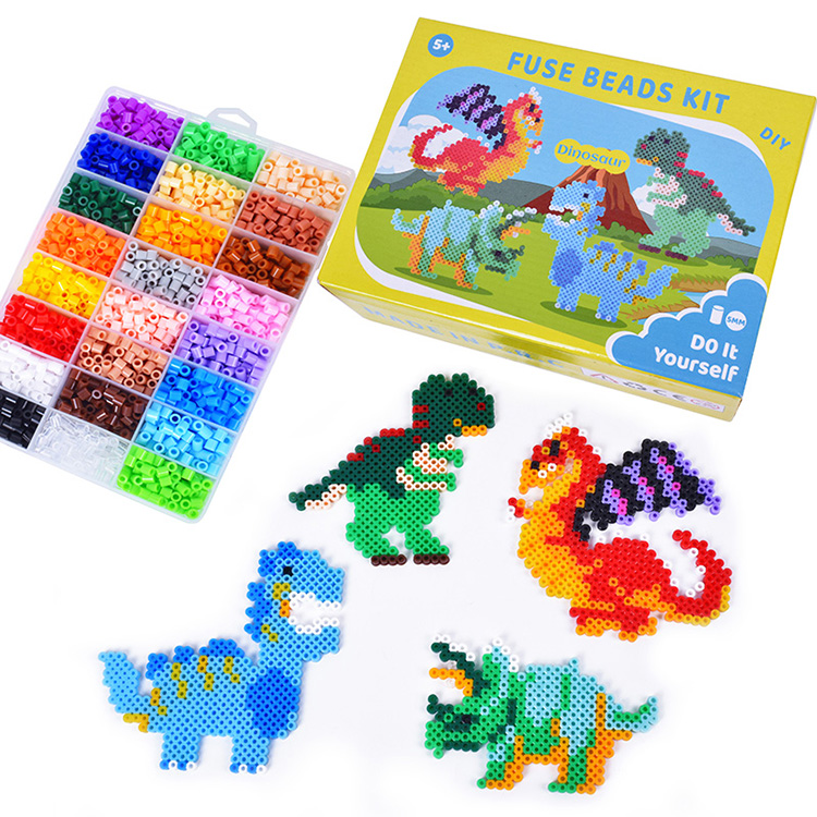 Детский набор Perler 5 мм, железный плавкий предохранитель, бусины Hama, 3d пазл, игрушка «сделай сам» для детей, другие Обучающие игрушки, креативная игрушка ручной работы, подарок
