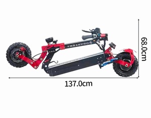 Trottinette Électrique Pliable RT-X3 pour Adultes, Nouveau Modèle 1200W*2, Roues de 11 Pouces, Double Moteur, Haute Vitesse, Style Sportif, Entrepôt UE - Product Image 3