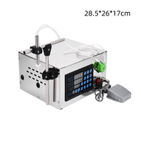 Machine de remplissage numérique à double tête pour liquides, remplisseuse quantitative électrique pour boissons et cosmétiques