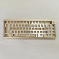Clavier mécanique CNC personnalisé en aluminium usiné CNC