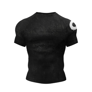 Magliette da <span class=keywords><strong>Uomo</strong></span> per Palestra con Stampa Digitale, Vestibilità <span class=keywords><strong>Slim</strong></span>, in Maglia, Personalizzabili con Logo, Rash Guard per MMA BJJ - Vendita all'Ingrosso - Product Image 2