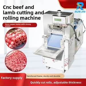 Cortadora de Carne Comercial, Rebanadora de Queso Multifuncional, Rebanadora de Tocino, Jamón y Carne Cocida - Product Image 5