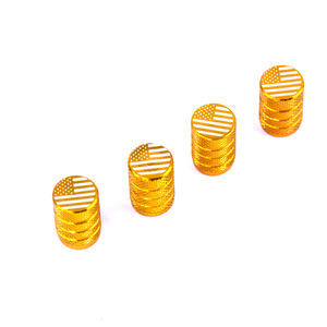 Tapas de válvula de aleación de aluminio, cubiertas antipolvo de colores para neumáticos de coche sin cámara, tamaño estándar americano, ajuste general - Product Image 4