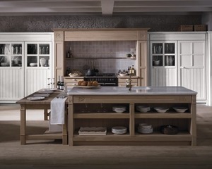 Armoires de cuisine <span class=keywords><strong>Gola</strong></span> personnalisées sans poignées, style européen, pour intérieurs résidentiels allemands haut de gamme - Product Image 4