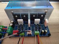 150+150W 2.0 Channel Power Amplifier Board Transistor Baru Original High Power Tube 1943 5200 Kit Jadi PCB papan kosong