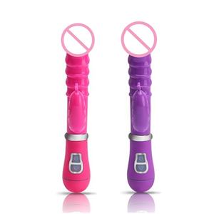 Stimolatore del clitoride del massaggiatore vaginale del vibratore del Dildo del punto G Multi-velocità per la donna - Product Image 2
