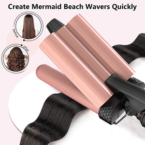 FYD Wholesale - <span class=keywords><strong>Fer</strong></span> à <span class=keywords><strong>friser</strong></span> professionnel en céramique 5 en 1 avec écran LCD, adapté aux salons de coiffure - Product Image 4