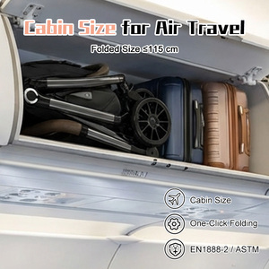 Poussette légère pour nouveau-né, pliable, idéale pour les voyages en avion - Product Image 2