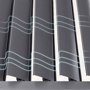 Gazebos de <span class=keywords><strong>jardin</strong></span> motorisés en aluminium Pare-soleil rétractable Bioclimatique pour l'extérieur Persienne Pergola Bois Plastique Alliage Balcon - Product Image 5