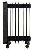Radiateur à Huile Électrique de Haute Qualité avec Roues, Chauffage d'Appartement, Contrôle Wi-Fi via Application