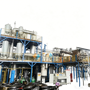 Usine de raffinage et de distillation de pétrole brut en <span class=keywords><strong>huile</strong></span> de base FUOOTECH de type géant, technologie la plus récente, 10 tonnes/jour, modèle FS-HDM-2 - Product Image 1
