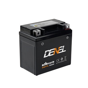 <span class=keywords><strong>Batería</strong></span> <span class=keywords><strong>de</strong></span> Motocicleta Recargable DENEL <span class=keywords><strong>de</strong></span> 12v 5Ah <span class=keywords><strong>de</strong></span> Alto CCA y Baja Resistencia <span class=keywords><strong>para</strong></span> 125cc 150cc 250cc - Product Image 2