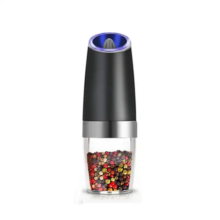 Electric Salt And Pepper Grinder Set Battery Operated,Auto Pepper