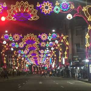 Colorful Cross Street <b>Halloween</b> <b>Lights</b> Ip65 For Shopping Streets And Outdoor Parks - Product Image 2