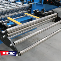Machine de profilage pour tôles de toiture métalliques et bardages colorés, machine de formage de tôles ondulées pour calamina de toiture