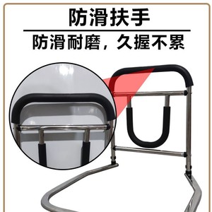 Barrières de sécurité antidérapantes pour chevet, hauteur 49-56,5 cm, pour personnes âgées et femmes enceintes, installation sans perçage - Product Image 3