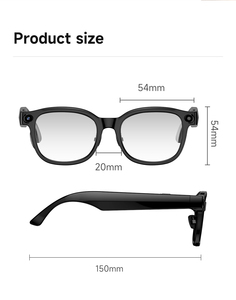 Multifunction AI Smart Eyewear Combining <b>Camera</b> Audio Assistant Translation and Productivity Features - Product Image 6