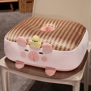 Cojín de Tatami de Piel Sintética, Respaldo Integrado para el Hogar, Futón para Dormitorio, Asiento Universal para Todas las Estaciones, Sofá Pequeño para Niños, para <span class=keywords><strong>Gatos</strong></span> - Product Image 5