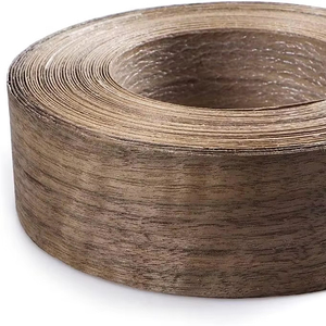 Walnoot Hout Fineer Rol, 2-50 Multiplex Rand Bandstrips, Flexibele Fineer Rand Met Kleefrug - Product Image 1