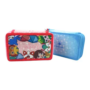 Fabrik Großhandel kreative Bleistift Fall niedlichen Schule Briefpapier Tasche Kinder Cartoon Bleistift Fall