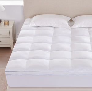 KHÁCH SẠN cấp mềm Fluffy chần vách ngăn gối đầu Nệm Pad lông toppers kích thước đầy đủ gấp mat chống cháy - Product Image 3