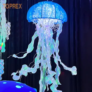 Toprex Decor Nieuw Ontwerp Elegante Artistieke Kwallen En Verlichting Voor Interieur Sfeerverlichting Decor