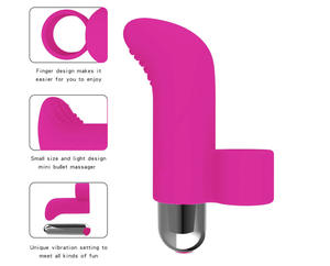 Mini G Spot Masturbador Feminino Sax Brinquedos Vibração Dedo para Mulheres Estimulador do Clitóris - Product Image 2