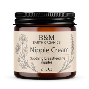Beurre pour les mamelons pur végétalien, fabricant ODM, au beurre de karité et calendula, sûr pour la grossesse, soulagement des peaux gercées - Product Image 5