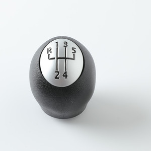 Pommeau de levier de vitesse 5 vitesses en plastique mat électroplaqué ergonomique compatible Renault - Product Image 2