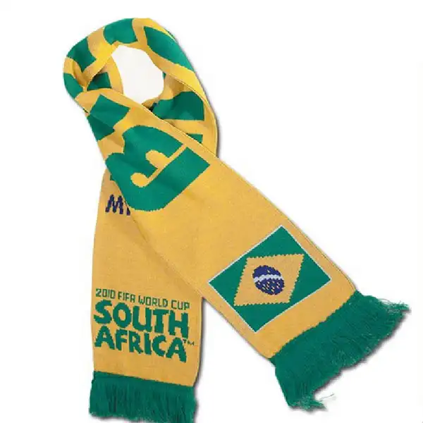 Новый дизайн, шарф национальной футбольной команды, шарф для бразильской футбольной Болельщицы