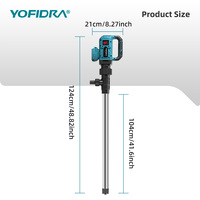 Pompe à eau sans fil YOFIDRA 3000W, sans balais, 21V, haute pression, pompe de transfert électrique, 80-150 L/min pour l'irrigation