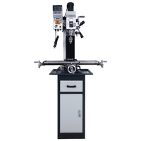 Machine de perçage et de fraisage verticale manuelle de précision élevée, nouvelle, robuste, pour métaux, 220V MT3