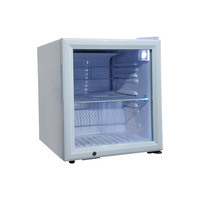 Mini-réfrigérateur à faible bruit pour snacks et bières, compresseur 35 litres, porte simple, refroidissement par ventilateur, petit réfrigérateur