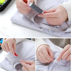 DIY多機能ソーイングキットハンドキルティング刺Embroidery糸縫製アクセサリー針仕事用総合ソーイングボックスセット - Product Image 6