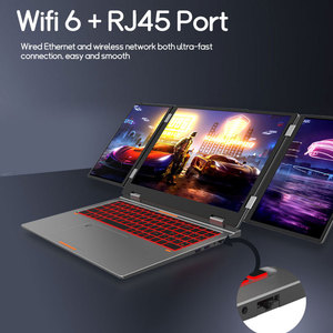 Max16 Tres Pantalla Portátil 10,5 pulgadas 16 pulgadas LCD Core <span class=keywords><strong>i7</strong></span> 12th Gen <span class=keywords><strong>CPU</strong></span> Dual Channel DDR4 M2 SSD Computadora Portátiles Gammer - Product Image 3