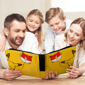 4 poches 50 pages Classeur de cartes en PU étanche Sac de collection de livres de cartes de jeu Pokemoned - Product Image 5