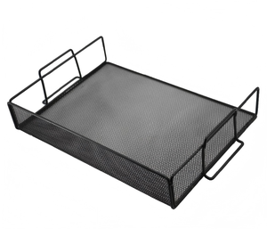 Kim loại thủ công Stackable 5 Tier Máy tính để bàn Khay tài liệu chủ kim loại lưới tập tin khay dây sắt cho bàn tổ chức và phụ kiện - Product Image 4